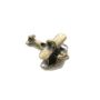 Zawieszka metalowa Charms ScrapBerry's Samolot Brąz, 20mm - 3